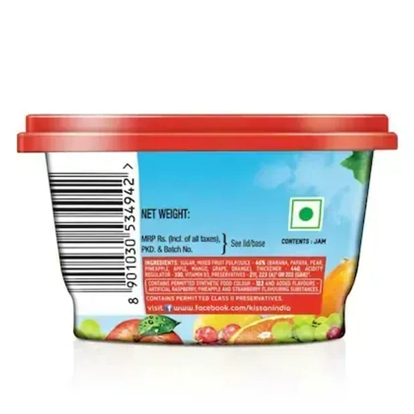 Kissan Mixed Fruit Jam 90 g - 200