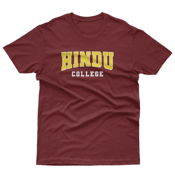 Hindu College T-shirt - Maroon - S