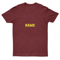 Hindu College T-shirt - Maroon - S
