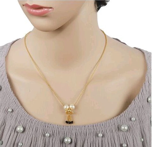 Sukkhi Royal Gold Plated Wedding Jewellery Mangalsutra Set For Women - Free Size