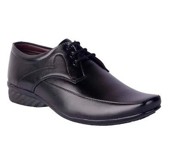 Men Trendy Glossy Black Formal Slip-On Shoes - Black, EURO40, EURO41, EURO41, EURO42, EURO43, EURO44