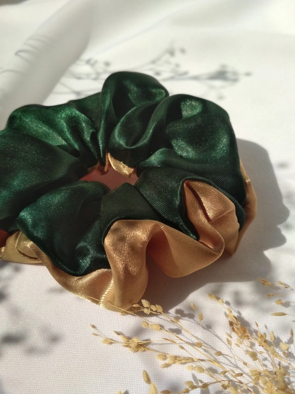 Dual Satin Scrunchie - Medium