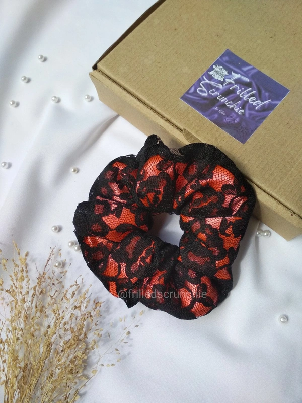 Sun-kissed Double Layer Scrunchie