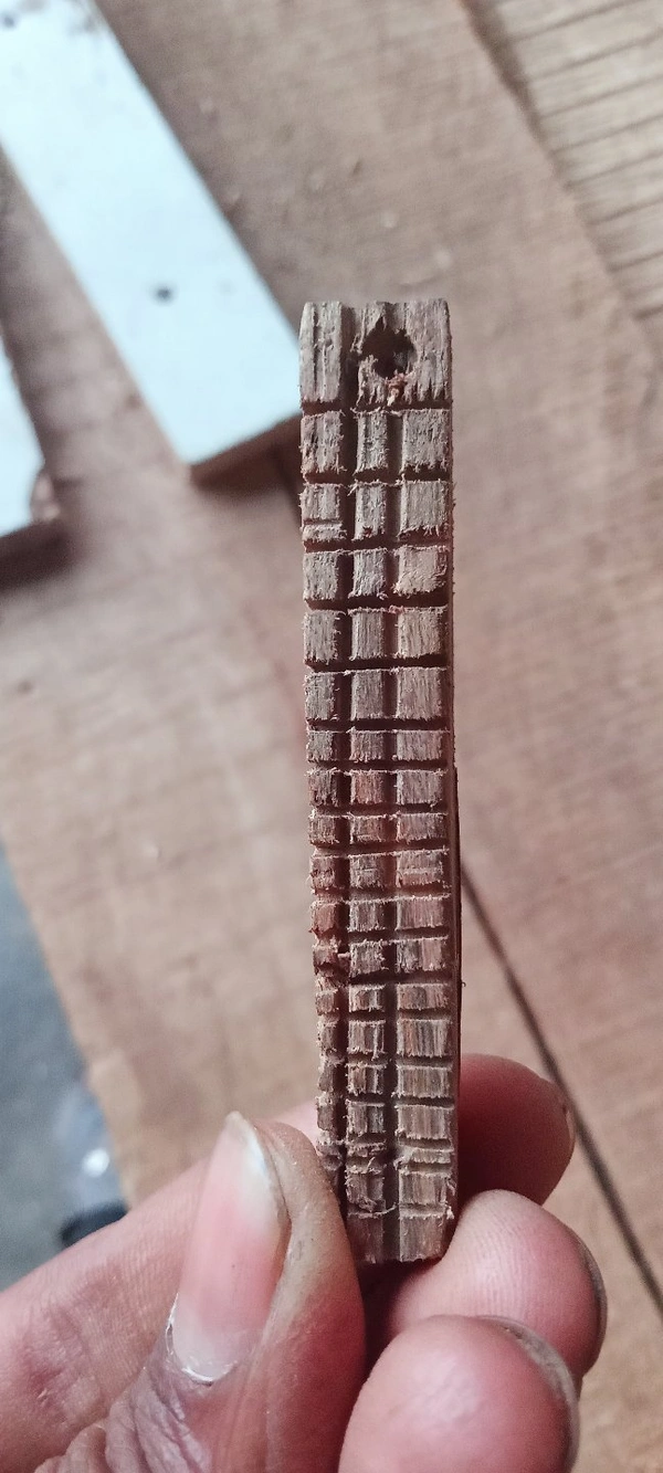 Wood Key Ring - normal wood, normal Size