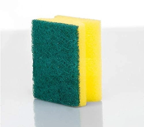 Scrub Sponge 2 in 1 Pad for Kitchen, Sink, Bathroom Cleaning 1pc