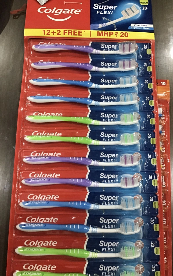 Colgate Super Flexi Tooth Brush 11 +2 Free