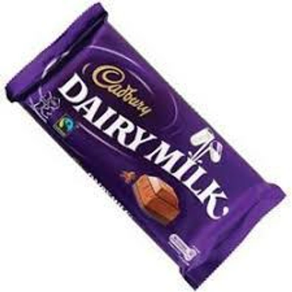 Cadbury Dairy Milk Chocolate.RS 5 mrp. (72 pcs in Box)