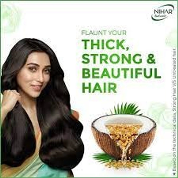 Nihar Natural Coconut Oil 100 Ml.