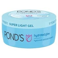 PONDS POND's Super Light Gel Moisturiser β With Hyaluronic Acid & Vitamin E, For Glowing Skin, 50 ml