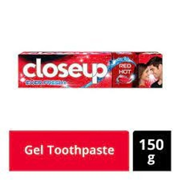Closeup Ever Fresh+ Red Hot Gel Toothpaste, 150 gm