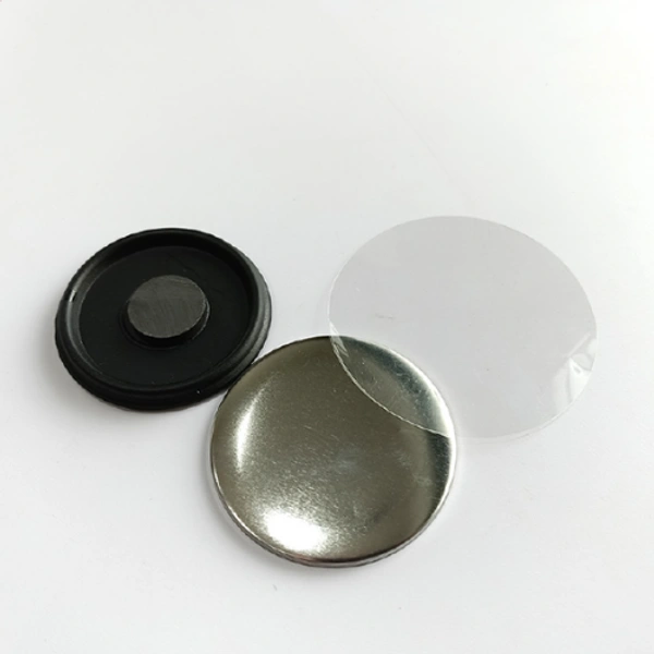 58mm Round Magnet (Black Back) - 100 Qty