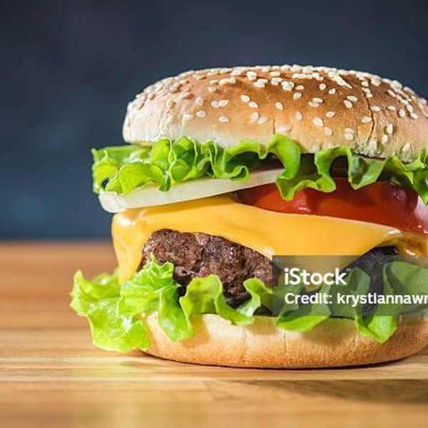 Veg Burger Single Slice Cheese 