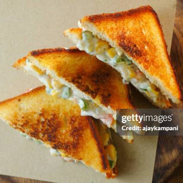 Grill Sandwich With Cheese Slice 