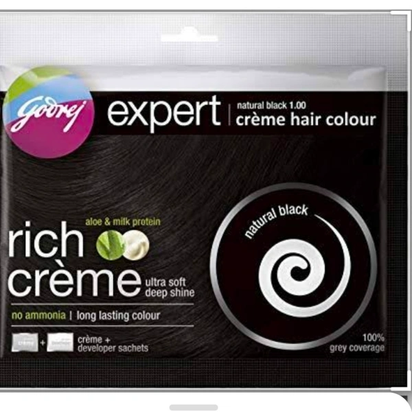 Godrej Rich Cream 40ml- Mrp 37, Price 32/pcs  [Set Of 5 pieces] - Burgundy