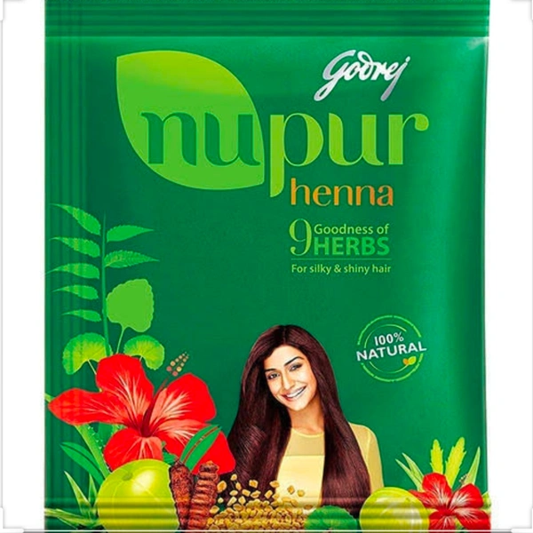 Godrej Nupur Henna 25grams- Mrp 15 Price 12/pcs [Pack Of 12]