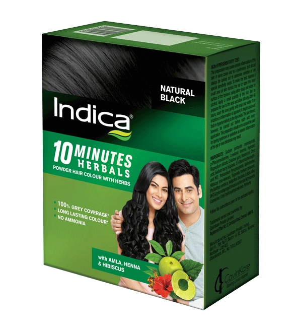 Indica 10 Minutes Mehandi,- Mrp 30 Price 24  [Pack Of 8 ] - herbal black