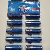 Nippo Blue AA Battery Cell- Mrp 10, Price 6.5/Pcs [Pack of 20pcs]