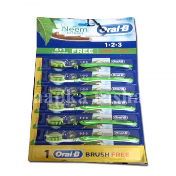 Oralb Neem Extract 12+3- Mrp 25 Price 22Pcs [Pack Of 12 PCS]