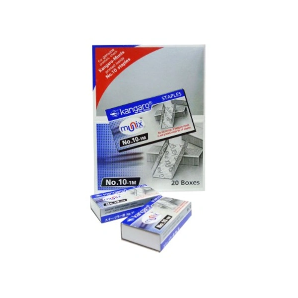 Kangaroo Staples Pin No.10- Mrp 12, Price 6/ Pcs [Pack Of  20 ]