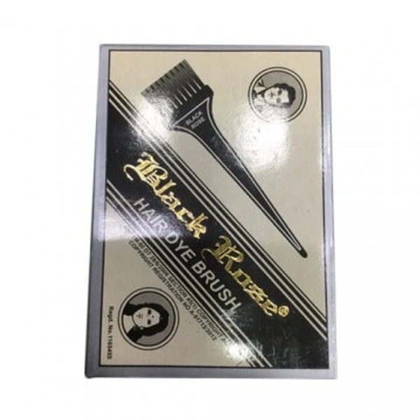 Black Rose Hair Dye Brush- Mrp 14 Price 5.5/Pcs [Pack Of 12 ]