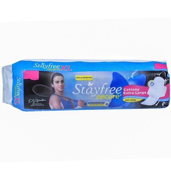 Stayfree Secure XL- Mrp 42, Price 36/Packet [Pack Of 6 Pcs] - 1 Pack