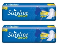Stayfree Secure Regular- Mrp 37, Price 33/Packet[Pack Of 6pcs] - 12 Pack