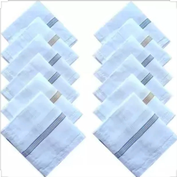 Gents Handkerchief Roomal- Price 14.16/Pcs [Pack Of 12 ]
