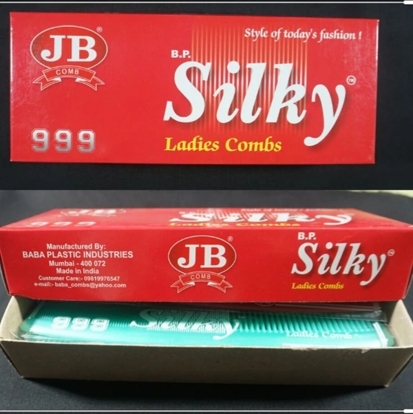 JB Silky 999 Comb Box Packing- Price7/pcs [Pack of 12pcs]