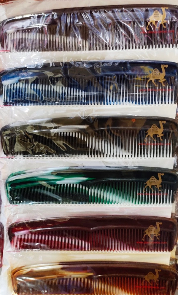 Regular Dark Baba Ladies Comb- Price 3/Pcs [Pack Of 12 ]