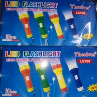 Led Flashlight Keychain Torch Small- Price 16/Pcs [Set of 12pcs] - 12pcs = 1set