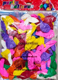 Party Balloon- Price .50/Pcs [Pack Of 90 ]