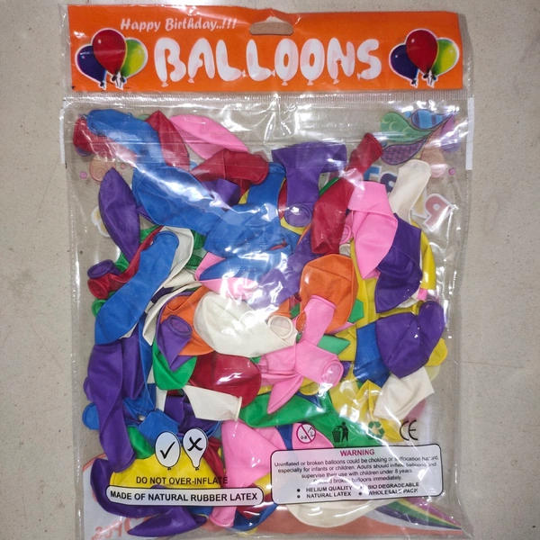 Party Balloon- Price .50/Pcs [Pack Of 90 ]