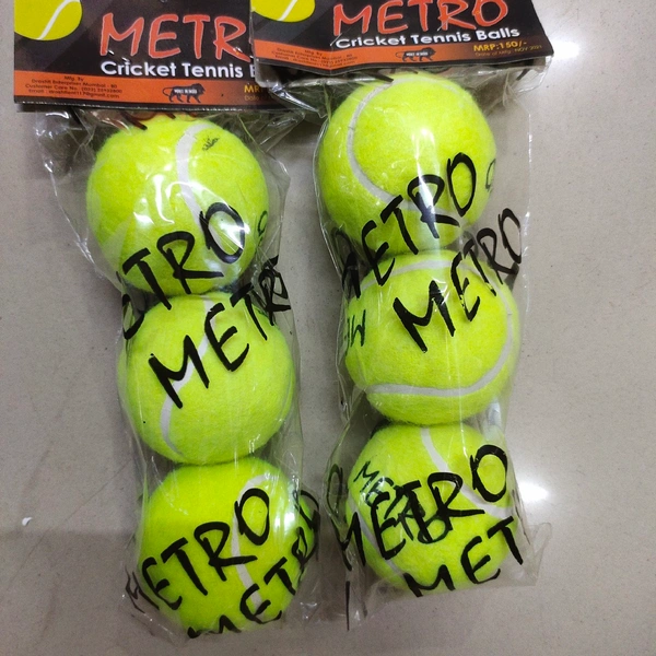 Metro Soft Tennis- Mrp 60 Price 33.34/Psc [3 PCS]