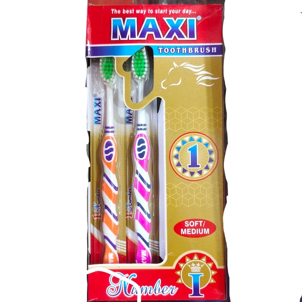 Maxi Brush- Mrp 25 Price 8/Pcs [12 PCS] - No.1