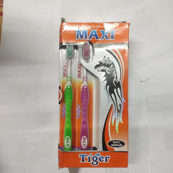 Maxi Brush- Mrp 25 Price 8/Pcs [12 PCS] - tiger
