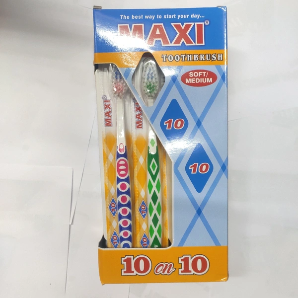 Maxi Brush- Mrp 25 Price 8/Pcs [12 PCS] - 10-Oct