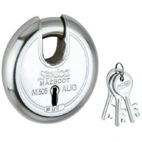 Round Lock Heavy Duty Steel Shutterlock With 3 Keys Size 90MM