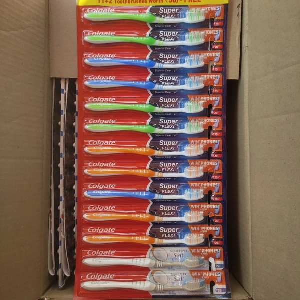 Colgate Super Flexi 11+2- Mrp 20, Price 12.72/Pcs [Pack Of 11+2]