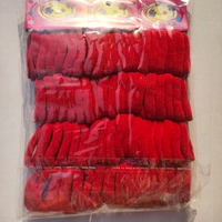 Neon Hair Rubber Band- 2.5/Set [Pack Of 12 ] - multi