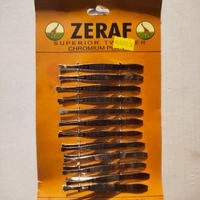 Zebra Eyebrow Tweezer- Price 5.5/pcs  [Pack Of 12]