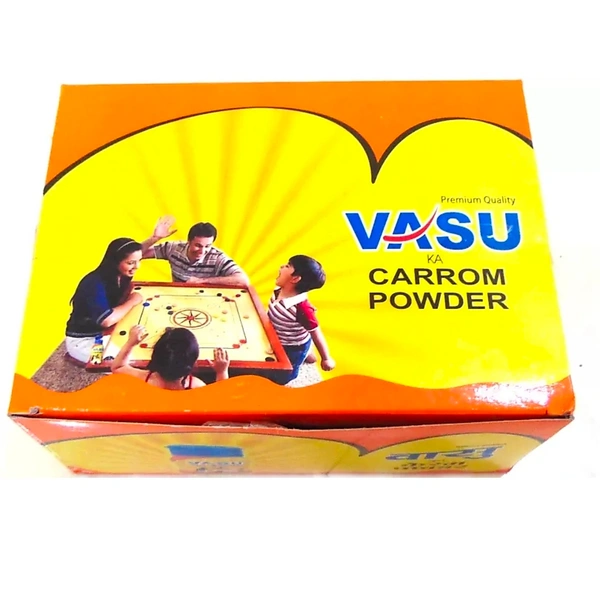 Vasu Carrom Powder- Mrp 15, Price 9/Pcs [Pack Of 12]