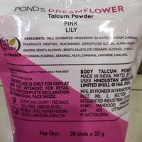 Ponds DF Talcum Powder- Mrp 10, Price 9.32/Pcs [Pack Of 22] - 25grams