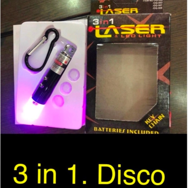 Lazer Light 3in1- Price 26/Pcs