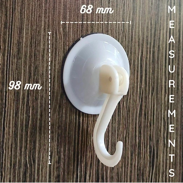 Hitten Glass Vaccum Hook- Mrp 10, Price 4/Pcs [Pack Of  12 ]