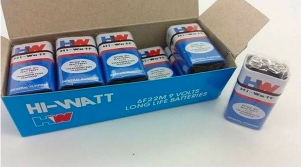 Hw Battery 9Watt- Price 16/Pcs [Pack Of 10]