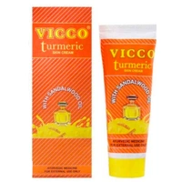 Vicco Turmeric With Sandlewood Oil Skin Cream 15 grams- Mrp 83, Price 74/Pcs