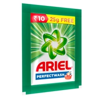 Ariel Perfectwash Detergent- Mrp 10, Price 9/Pcs [Pack Of 12 ]