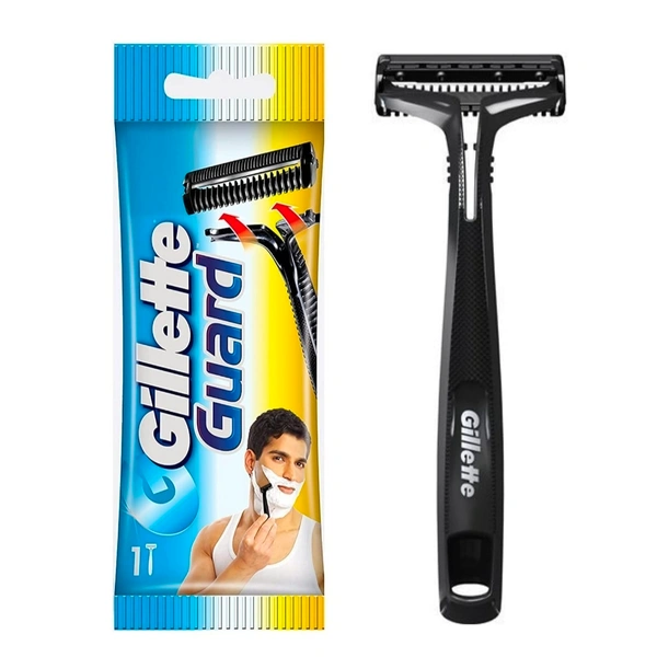 Gillette Guard Razor- Mrp 28, Price 22/Pcs [Pack Of 10 ]