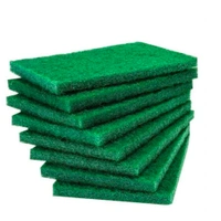 Green Scrubber Pad- Price 3/Pcs [Pack Of 10 ]