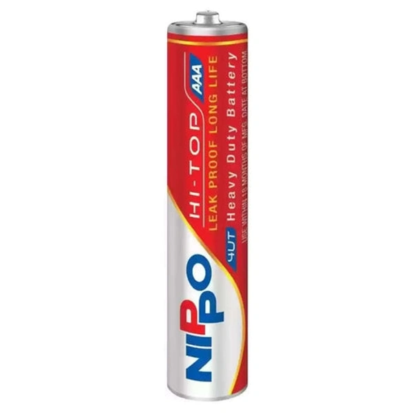 Nippo AAA Battery Cell red- Mrp 17, Price 10.5/Pcs [Pack of 10pcs] - 10pcs ×1pack